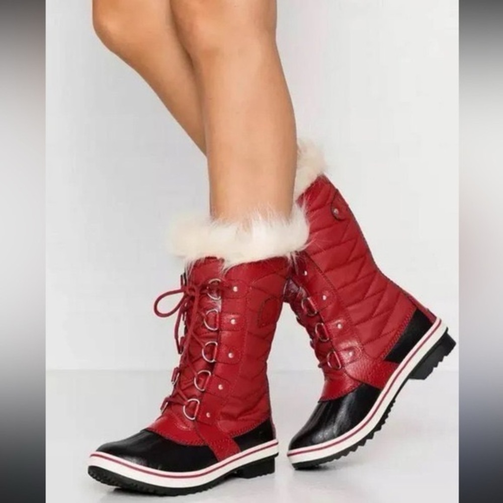 Sorel WOMEN'S TOFINO™ II TALL
SNOW BOOT Size 8 in Red Dahlia